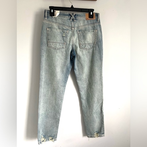 🆕FREE PEOPLE UNKNOWN LEGEND SLIM JEANS SEA MIST-SIZE 29 - Picture 14 of 14
